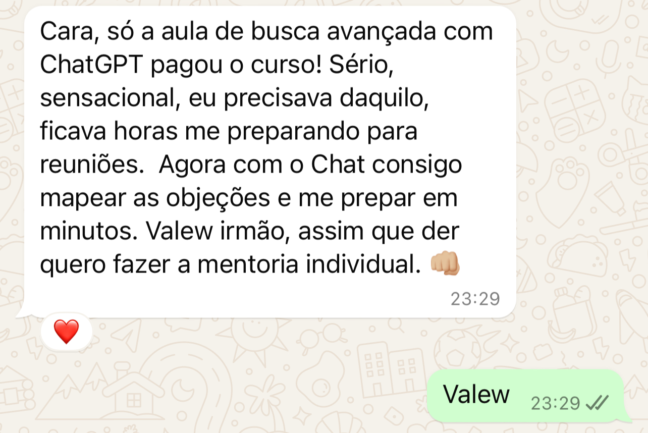 Mapeia as objeções e se prepara para a reunião em minutos